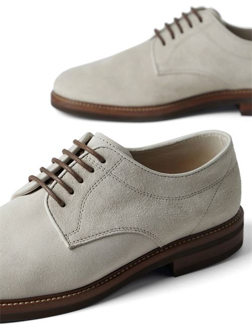 Suede panelled lace-up Brunello Cucinelli | MZUNICK771C8291